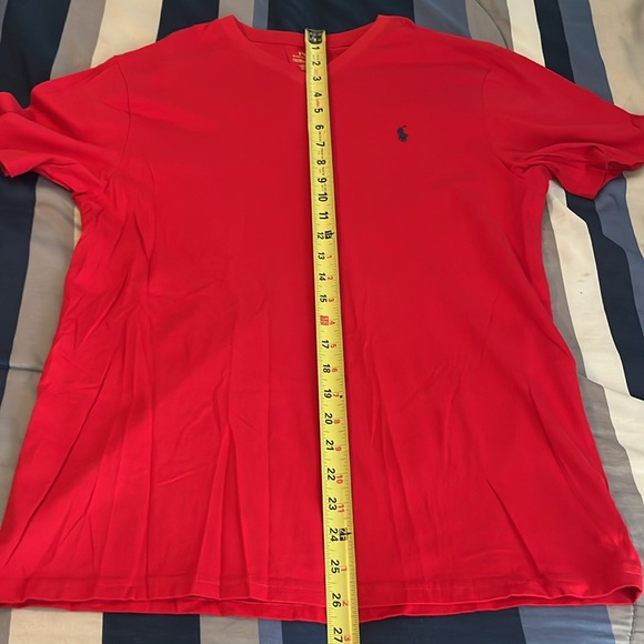 🐎 Polo Ralph Lauren Big Boy’s Cotton Jersey V-Neck T-Shirt - XL 18/20 - Picture 6 of 6